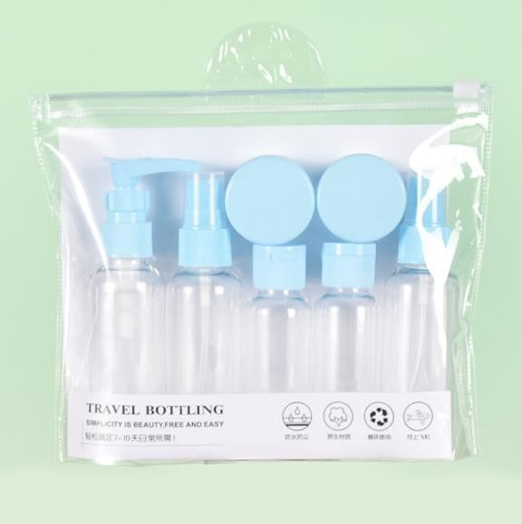 Набір дорожній 18582 8 пр. Блакитний (5011828) Набір дорожній 18582 8 пр. Блакитний (5011828)