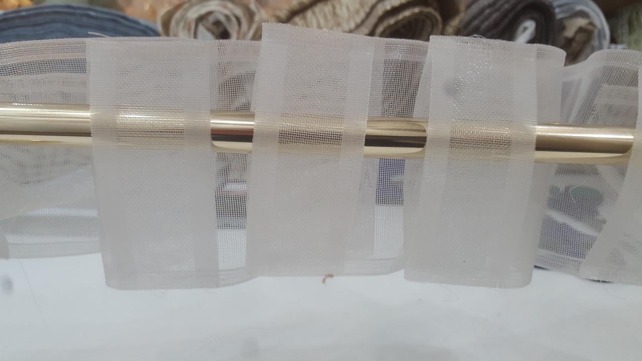 Тасьма шторна на карниз трубу 10 см (1269746606) - фото 3 Тасьма шторна на карниз трубу 10 см (1269746606) - фото 3