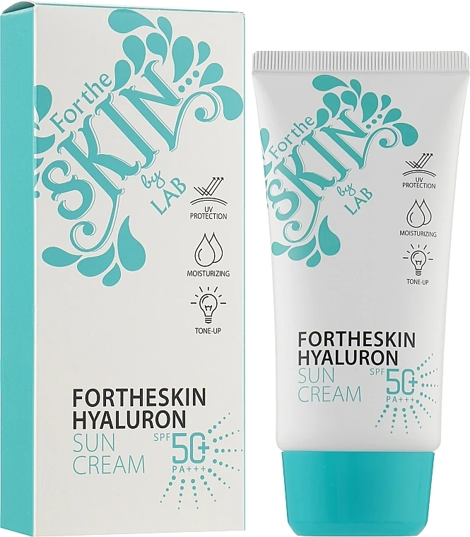 Крем солнцезащитный Fortheskin Hyaluron Sun Cream для лица с гиалуроновой кислотой SPF50+ PA+++ 70 мл (2072052067)