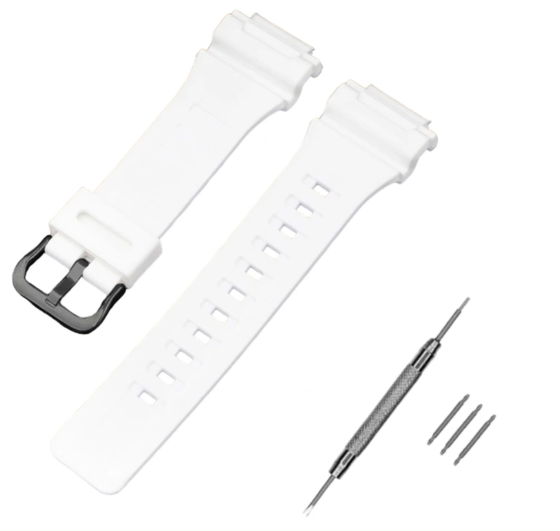 Ремінець для Casio AE-1000W White BK (3907)