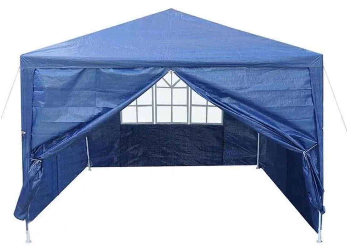 Садовый павильон Avko Garden с 4 стенками 3х3 м Синий (23058034) - фото 4