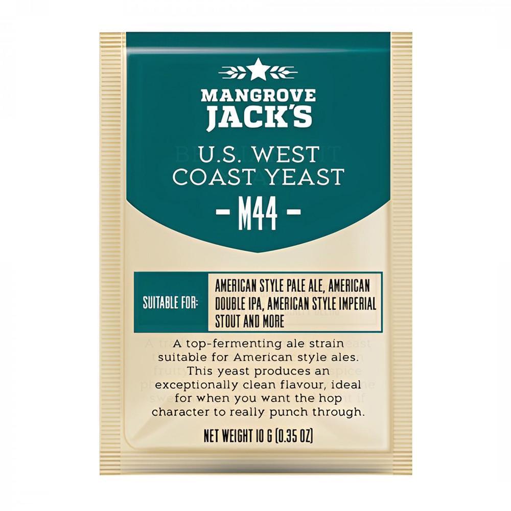 Дрожжи пивные Mangrove Jack's CS M44 US West Coast Yeast 10 г (1261)