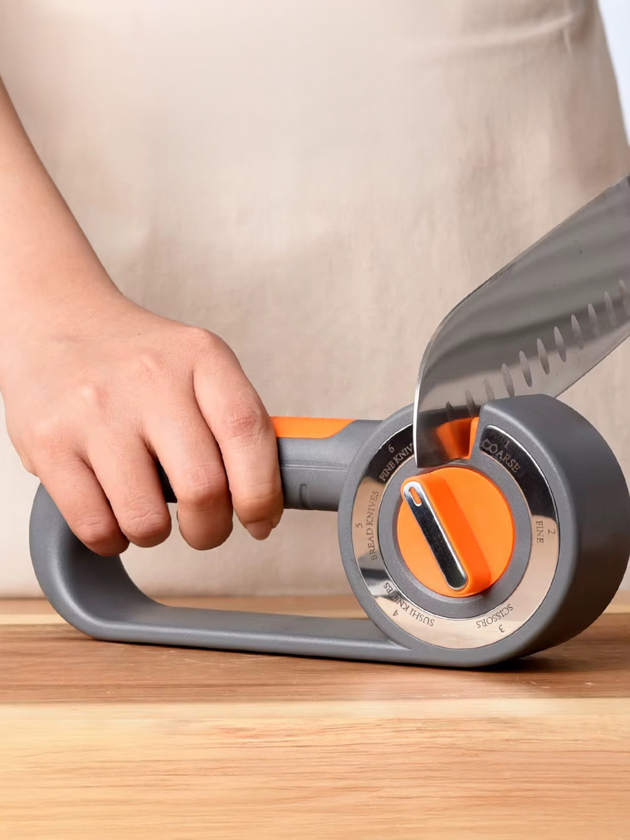 Точилка для ножів і ножиць ручна 6в1 - фото 9