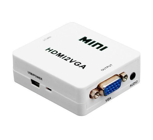 Конвертер VGA в HDMI с питанием адаптер 1080p конвертер сигнала (5027) Конвертер VGA в HDMI с питанием адаптер 1080p конвертер сигнала (5027)