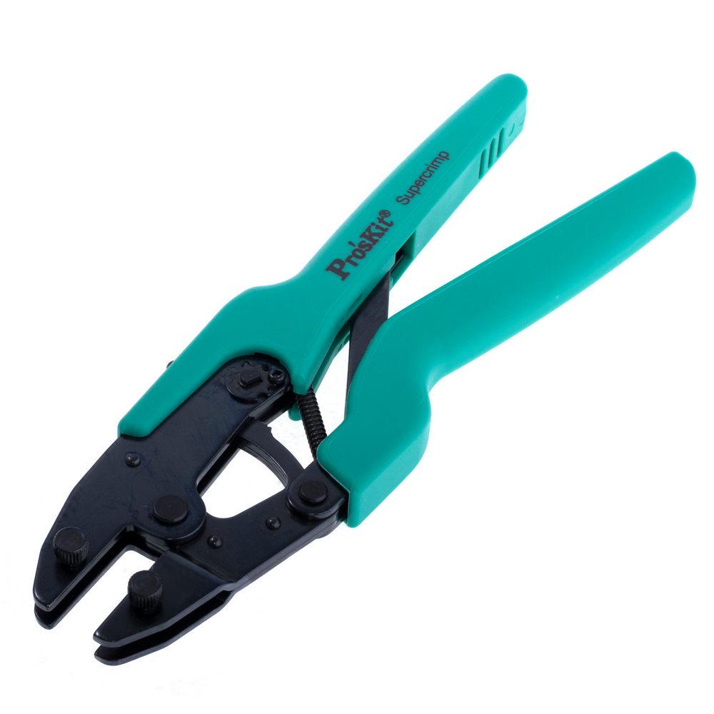 Клещи обжимные Pro'sKIT 1PK-3003F без матриц Зеленый (10-9-27326323)