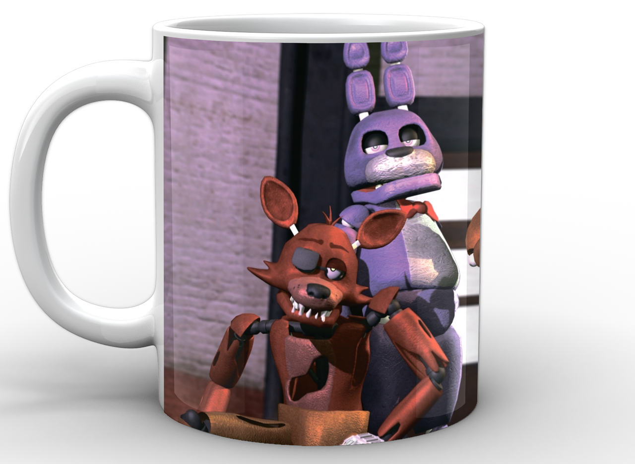 Чашка Five Nights At Freddys Пять ночей с Фредди постер