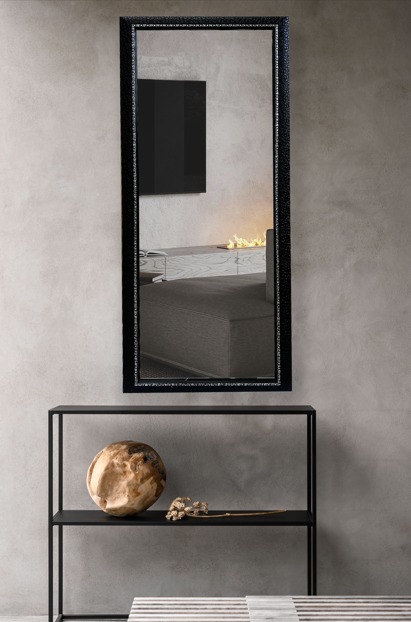 Дзеркало в багетній рамці CRYSTAL GLASS 1758 В-06S 800х600 мм (C3589)