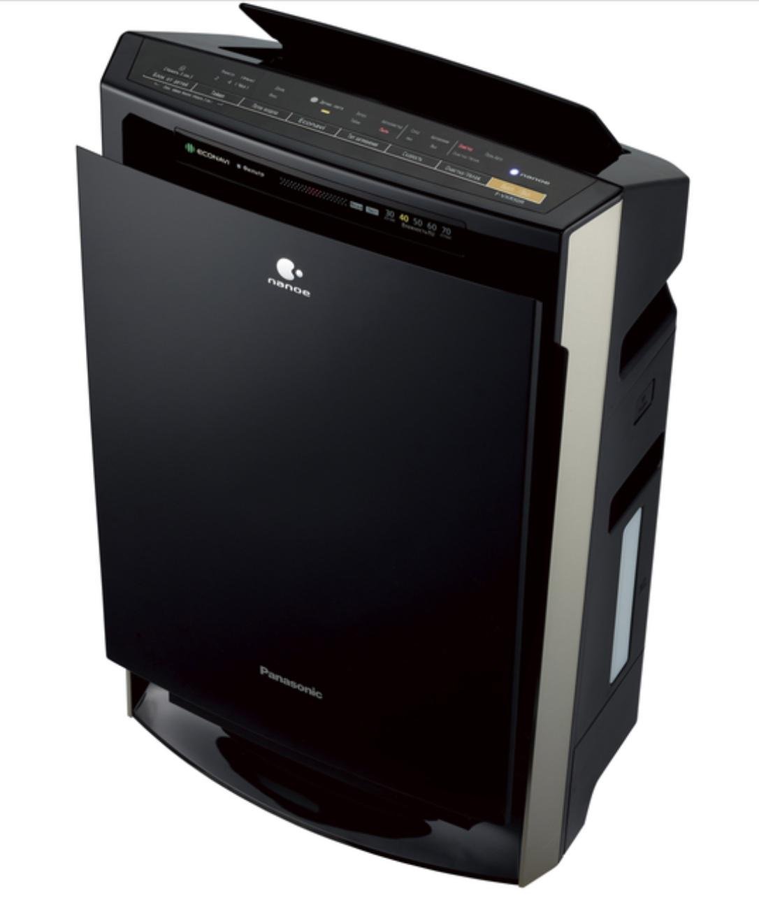 Очисник повітря Panasonic F-VXR50R-K з функцією зволоження та іонізації на 40 м2/Зволожуючий фільтр Panasonic F-ZXHE50Z (F-VXR50R-K-E50) - фото 2