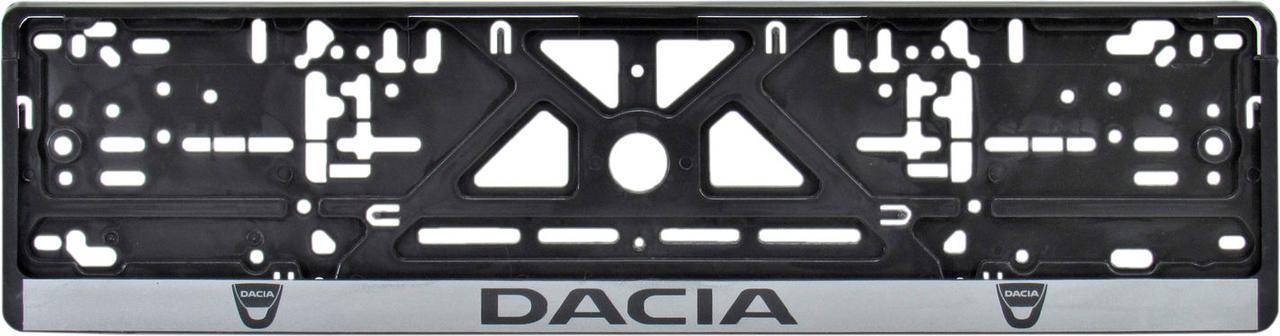 Рамка номерного знака CarLife Dacia NH64 Рамка номерного знака CarLife Dacia NH64