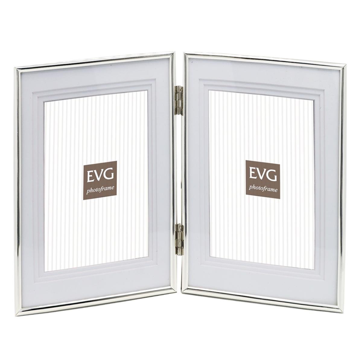 Рамка для 2 фото EVG ONIX S15 Double 10x15 см Silver