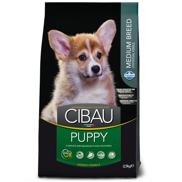 Корм сухой Farmina Cibau Puppy Medium с курицей для щенков средних пород 2,5 кг (2998381737)