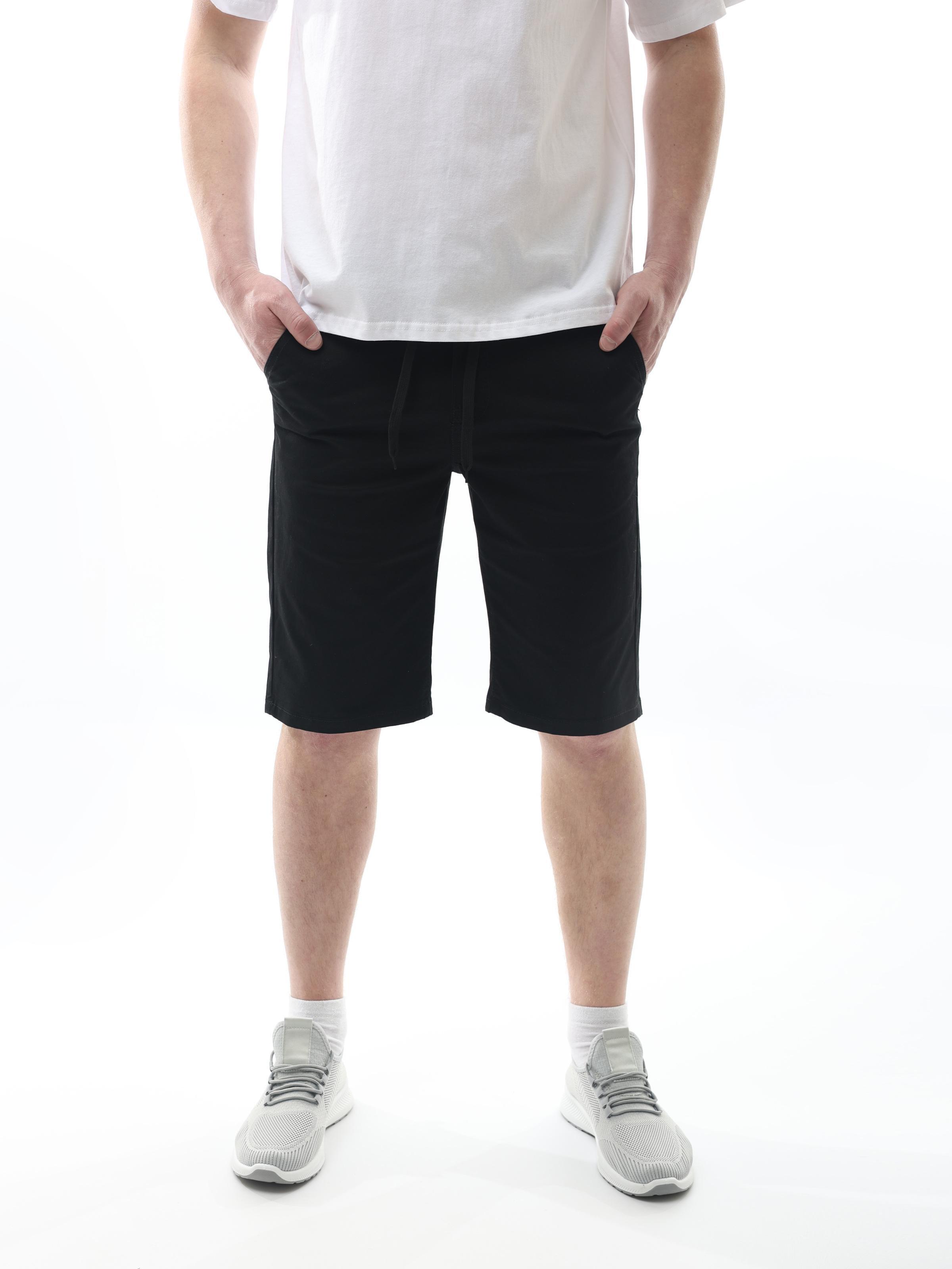 Шорты мужские est. 1991 р. 33 Черный (277942-33) - фото 2