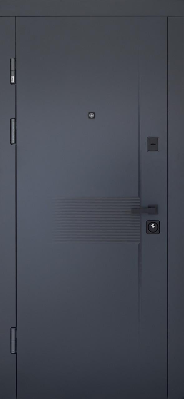 Входные двери Abwehr Biatris Classic правые 2050х860 мм RAL 7016