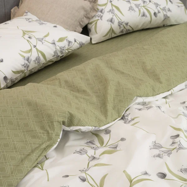 Комплект постільної білизни Viluta ранфорс євро (24277.3) - фото 6 Комплект постільної білизни Viluta ранфорс євро (24277.3) - фото 6