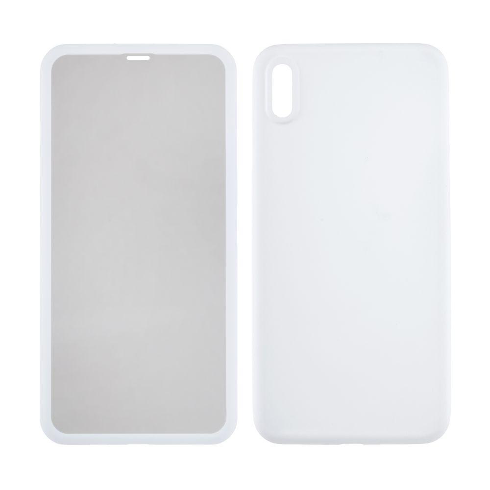 Чехол Double Sided для iPhone Xs Max Белый - фото 1