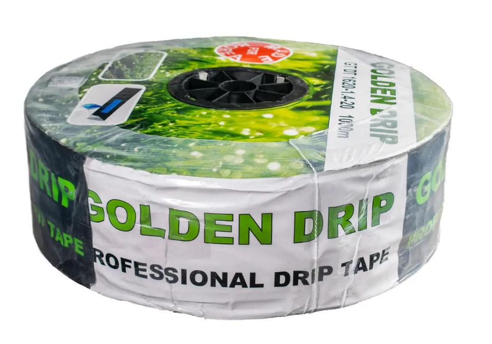 Крапельна стрічка емітерна GOLDEN DRIP крок 10 см (iz16481)