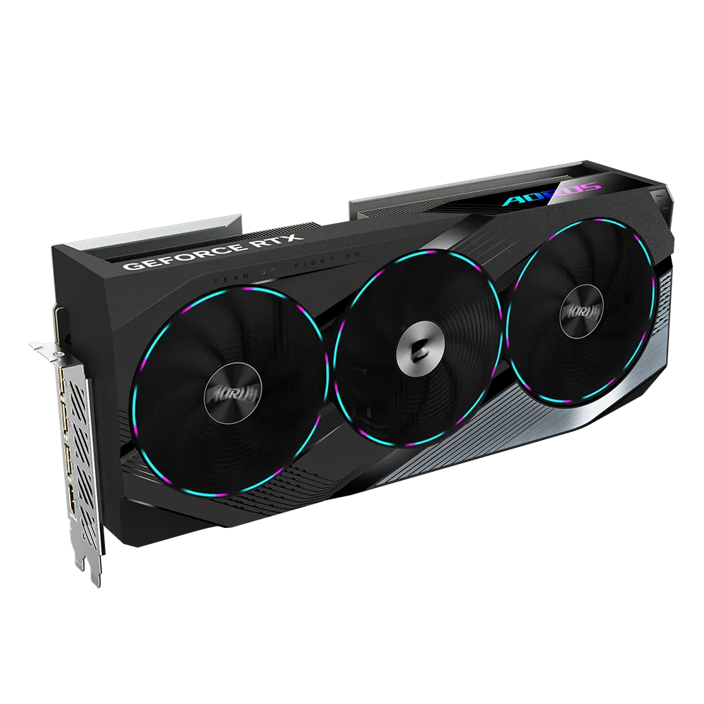 Видеокарта Gigabyte nVidia RTX4070 Super 12 ГБ GDDR6X/21000 МГц (GV-N407SAORUS M-12GD) - фото 3