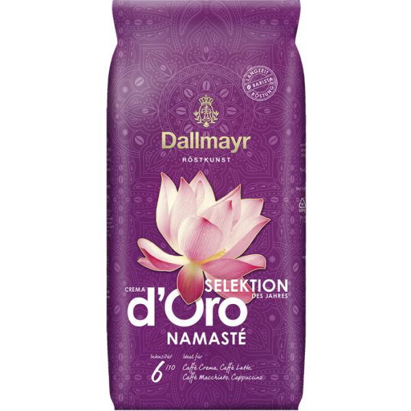 Кава Dallmayr Crema d'Oro Selektion Namaste в зернах 1 кг