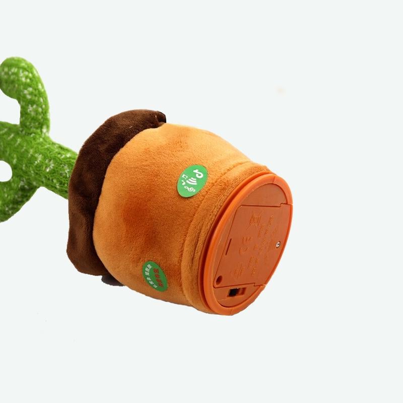 Кактус-повторюшка співаючий та танцюючий з підсвічуванням плюшевий (107.20) - фото 3 Кактус-повторюшка співаючий та танцюючий з підсвічуванням плюшевий (107.20) - фото 3