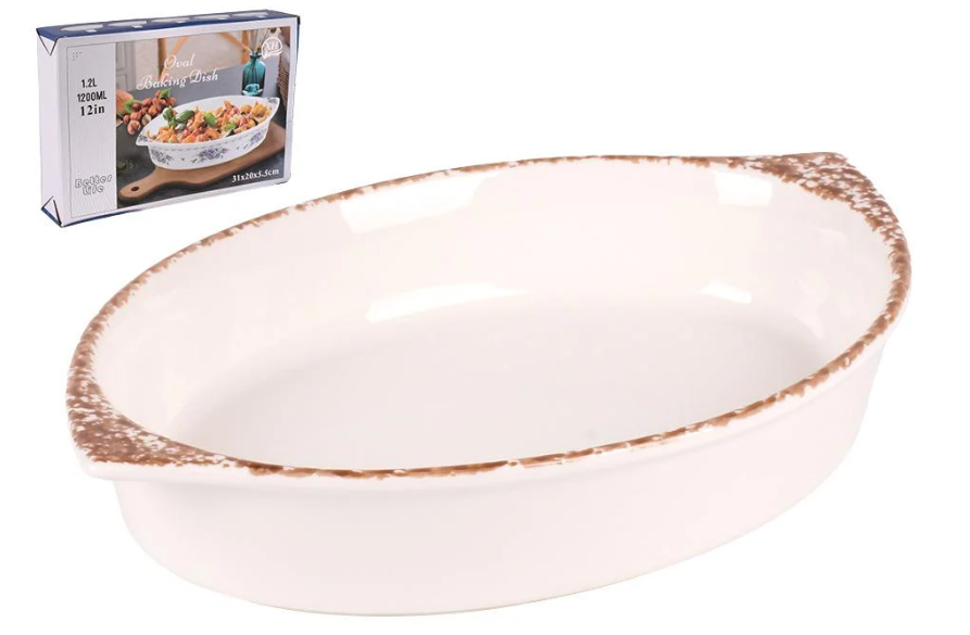 Форма для запікання кераміка Stains 1,2 л 31х20х5,5 см (R35636-M)