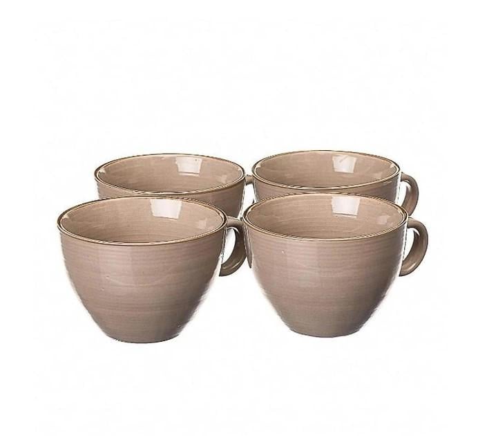 Набор чашек Elisey 4 шт. Бежевый (001ALP/beige)