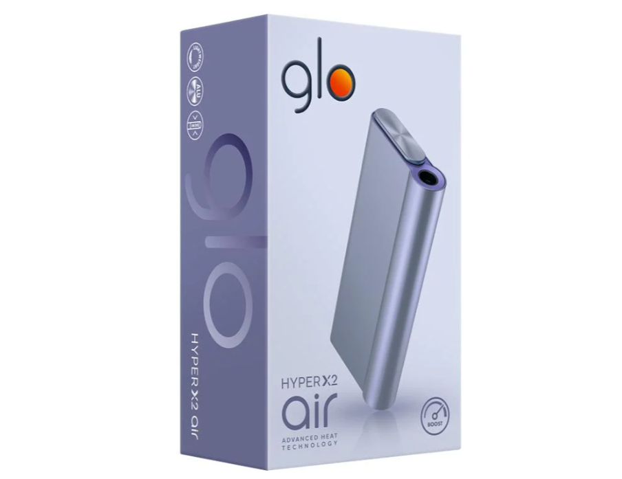 Система нагрівання стіків Glo Hyper AIR Ліловий - фото 2 Система нагрівання стіків Glo Hyper AIR Ліловий - фото 2