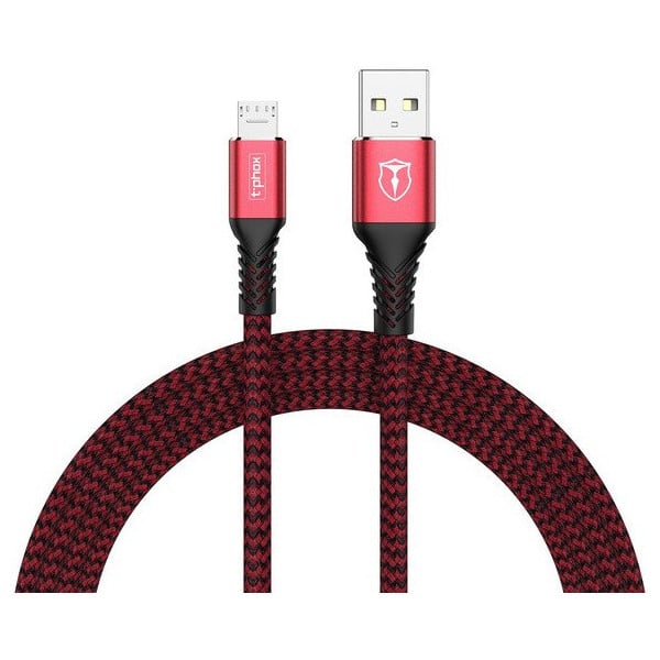 Кабель T-Phox Jagger T-M814 Micro USB 1 м Red