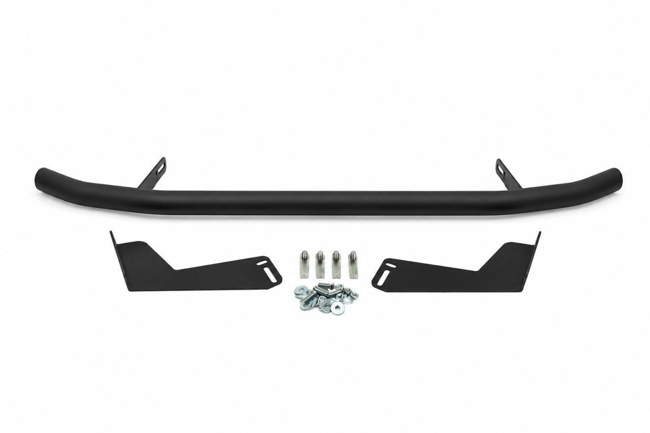 Передняя защита CAN ST008 для Renault Master 2011-2023 гг. нержавеющая сталь Черный (191272) Передняя защита CAN ST008 для Renault Master 2011-2023 гг. нержавеющая сталь Черный (191272)