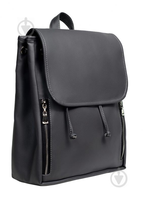 Женский рюкзак Sambag Loft MZS Графитовый (22203009)