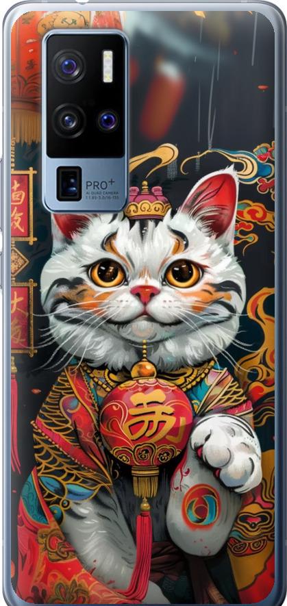 Чехол на Vivo X50 Pro Plus China Cat v2 (6135u-2056-42517)