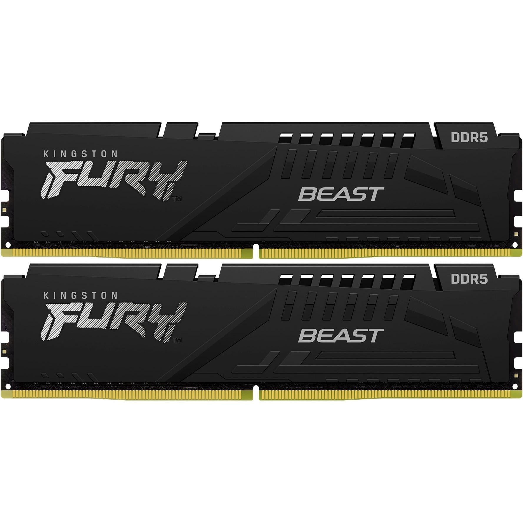 Оперативная память Kingston Fury Beast CL36 Dual Channel 16GB DDR5 5600