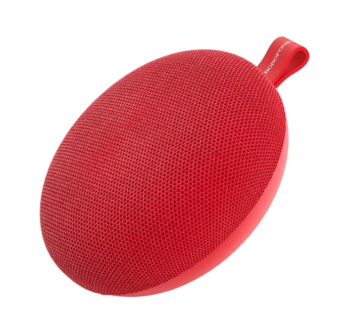Портативная Bluetooth колонка Borofone BP3 Ultra Mini 3 W 600 mAh Красный (SUN3987)