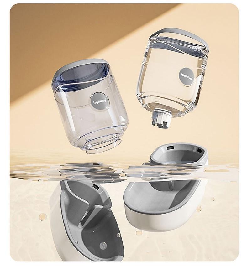 Поилка для собак автоматическая большой емкости увеличенная и утолщенная 4000 мл Серый (1C0570) - фото 3 Поилка для собак автоматическая большой емкости увеличенная и утолщенная 4000 мл Серый (1C0570) - фото 3