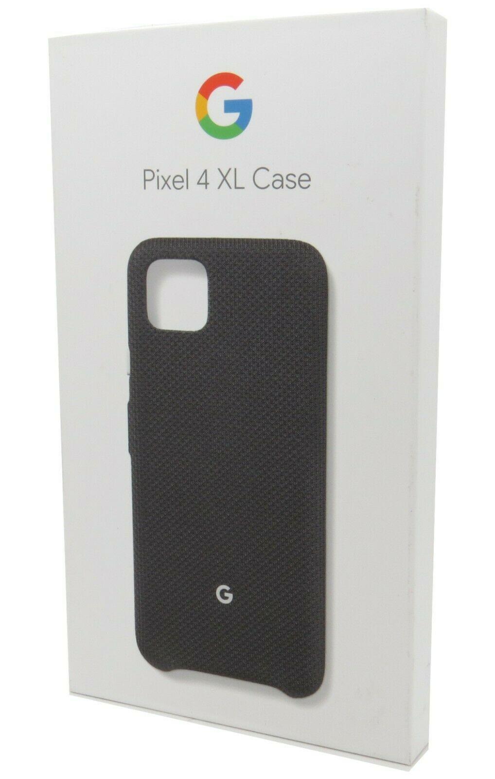 Противоударный чехол Soft Knit Fabric Case GA01276 для Google Pixel 4 XL Black - фото 2