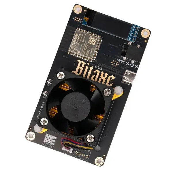 ASIC-майнер Bitaxe Gamma 601 1.2 Th/s ASIC-майнер Bitaxe Gamma 601 1.2 Th/s
