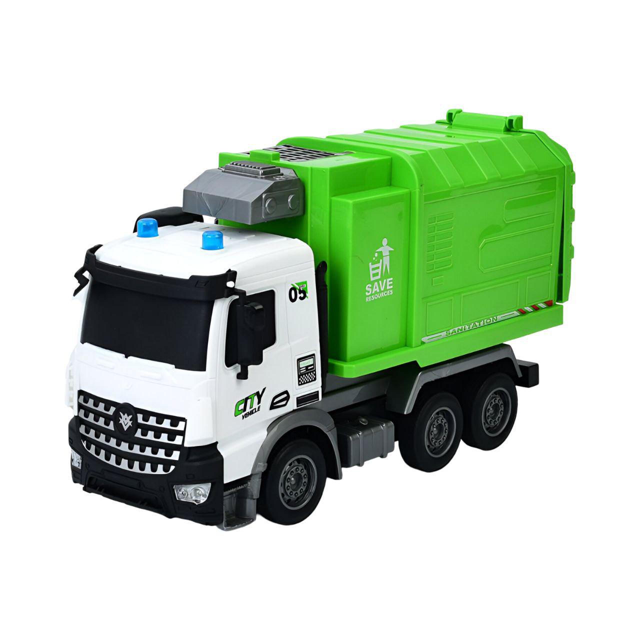 Машинка YJ-117-1 Мусоровоз 1:14 USB