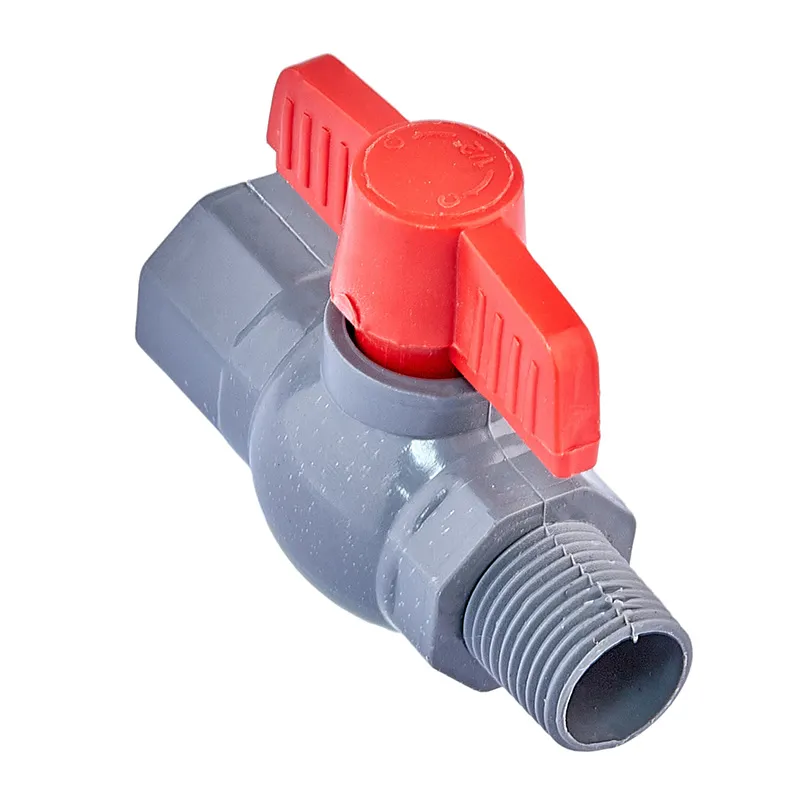 Кран кульовий PLAMIX PVM 1/2" FM PVC (PM0619)