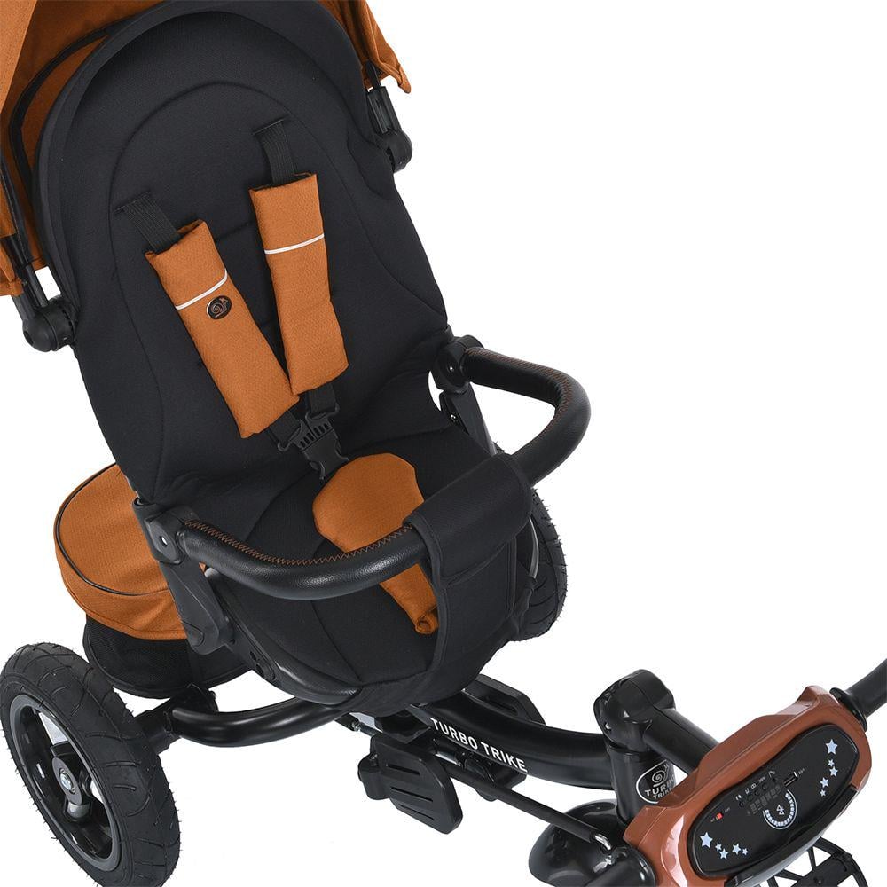 Дитячий велосипед триколісний Turbo Trike MT 1007 гумові колеса Помаранчевий (723286209) - фото 10 Дитячий велосипед триколісний Turbo Trike MT 1007 гумові колеса Помаранчевий (723286209) - фото 10