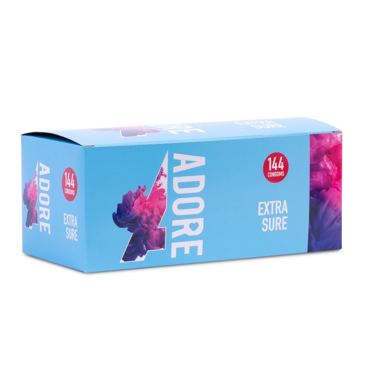 Презервативы сверхпрочные Pasante Adore Extra Sure латексные 144 шт. (sa02pas) Презервативы сверхпрочные Pasante Adore Extra Sure латексные 144 шт. (sa02pas)