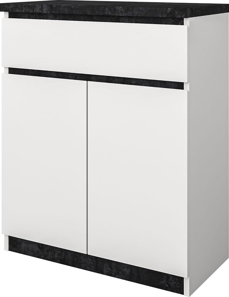 Тумба Мия 2-дверная с 1 ящиком Нимфея альба (000-000-209) Тумба Мия 2-дверная с 1 ящиком Нимфея альба (000-000-209)