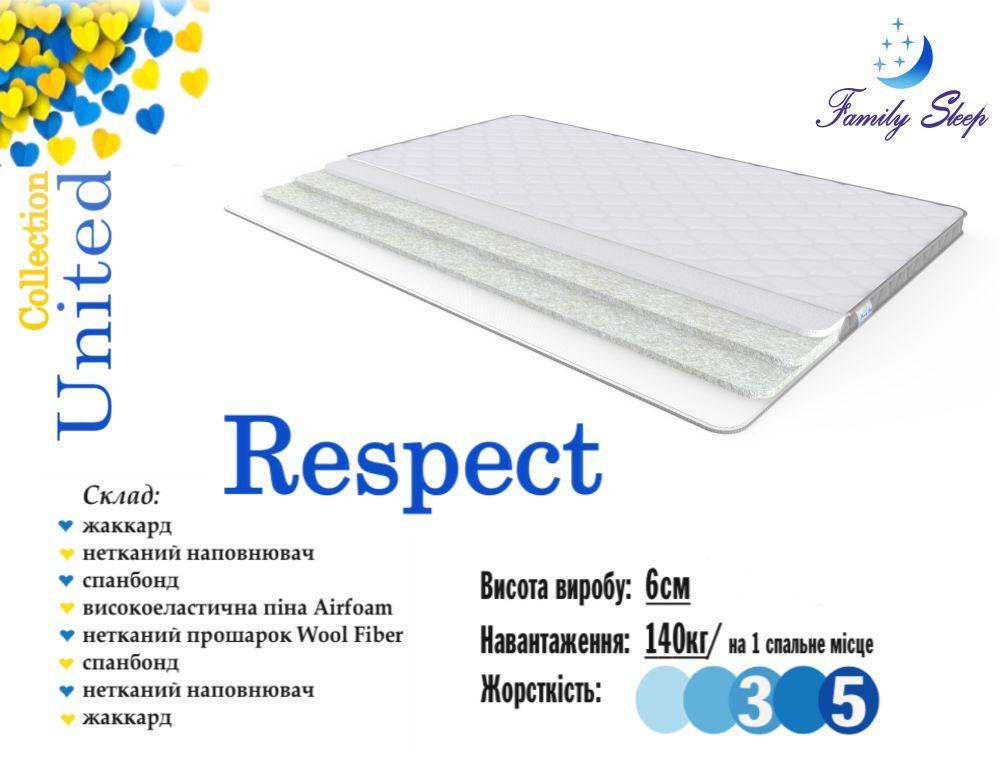 Матрац-футон Family Sleep United collection Respect 6 см 3/5 90х190 см - фото 4