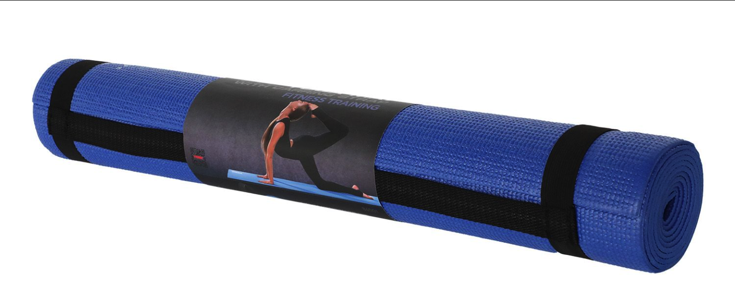 Килимок для фітнесу та йоги York Fitness 0,3 см Синій (5065) - фото 2 Килимок для фітнесу та йоги York Fitness 0,3 см Синій (5065) - фото 2