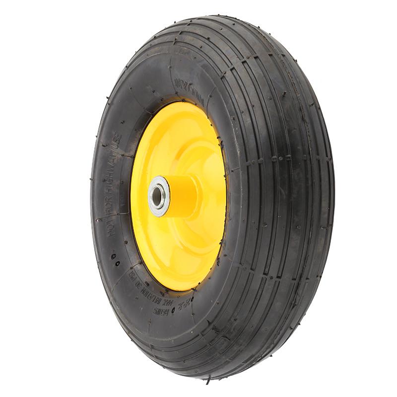 Колесо пневмо 3,5х6 o/d 16 на тачку Budmonster 01-001 01-048 (57018) - фото 4 Колесо пневмо 3,5х6 o/d 16 на тачку Budmonster 01-001 01-048 (57018) - фото 4