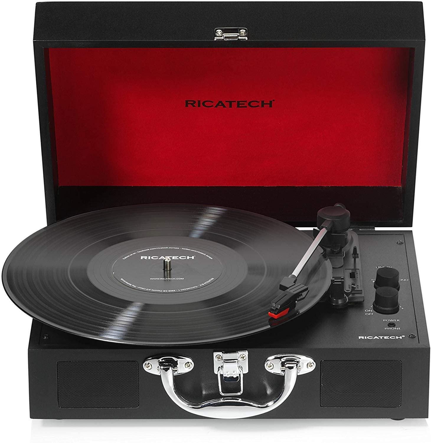 Виниловый проигрыватель Ricatech RTT21 Advanced Black