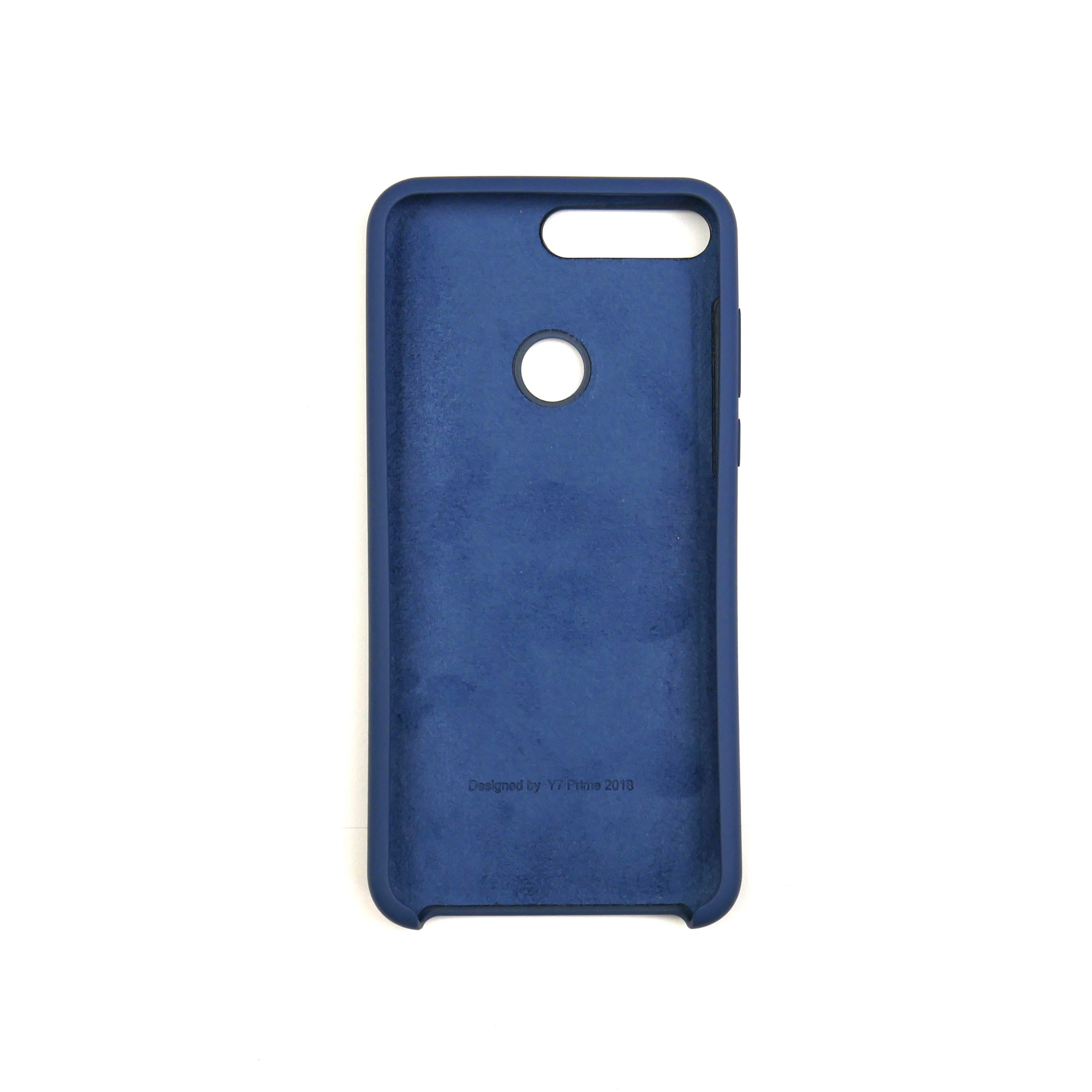 Чехол Jelly Silicone Case Huawei Honor 7C/Y7 Prime 2018/Enjoy 8/Y7 Pro 2018 Sea Blue (20) - фото 2