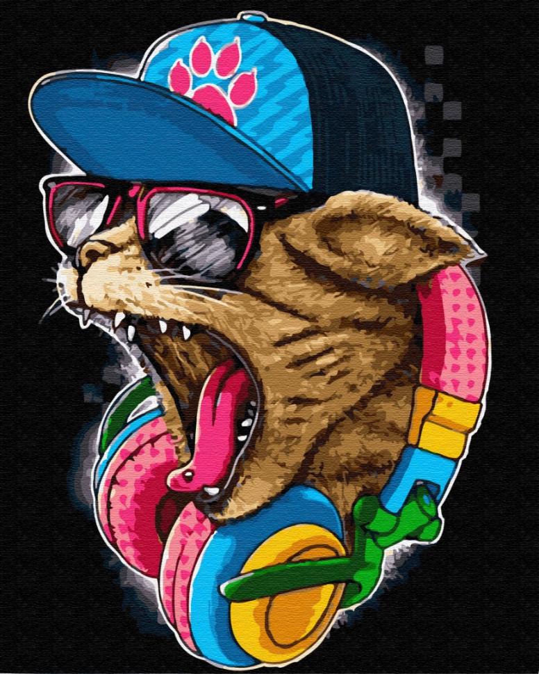 Картина по номерам Brushme Кот БРО (GX34843) Картина по номерам Brushme Кот БРО (GX34843)