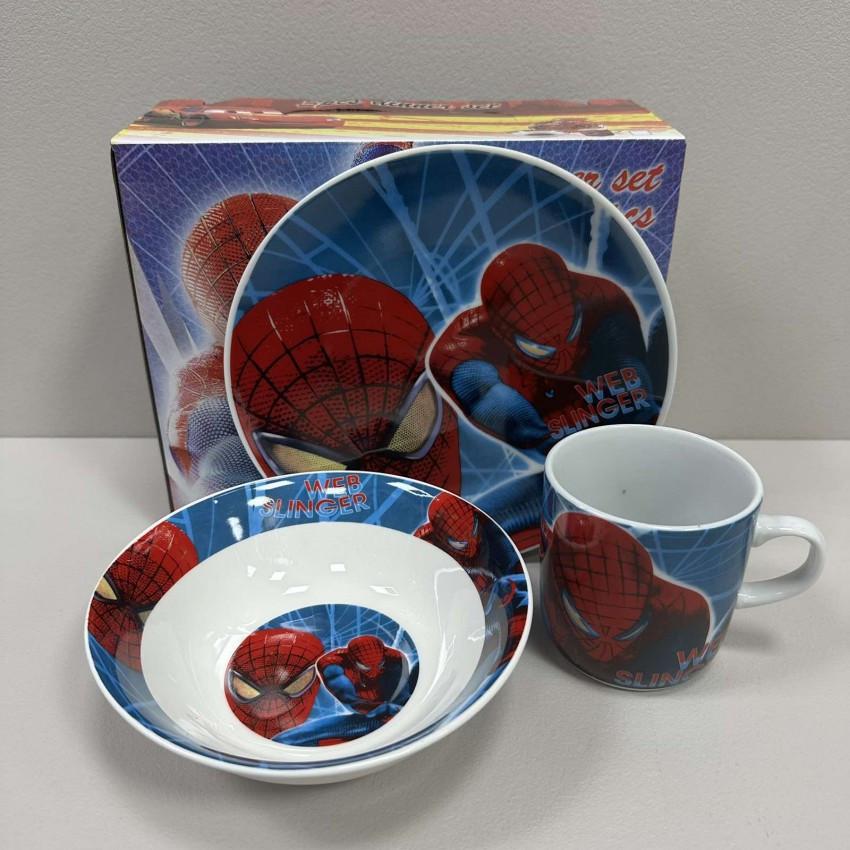Набор детской посуды 3 предмета WEB SLINGER 3514