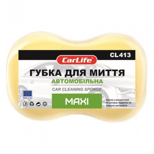 Губка 235x160x70 мм з дрібними порами Carlife СL-413 Maxi (278669)