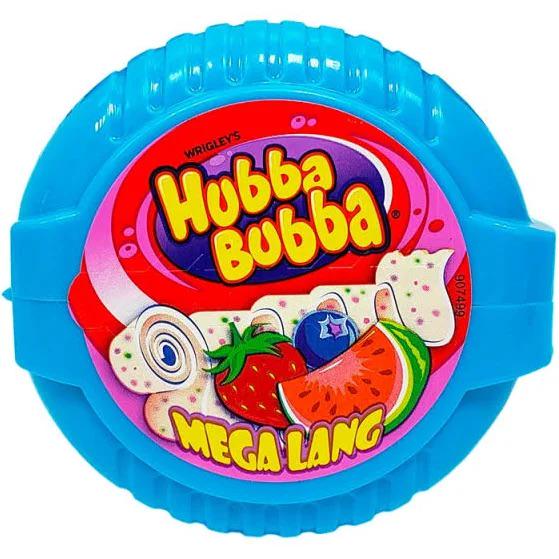 Жувальна гумка Hubba Bubba Mega Lang Triple Mix Полуниця-чорниця-кавун 56 г (23675551)