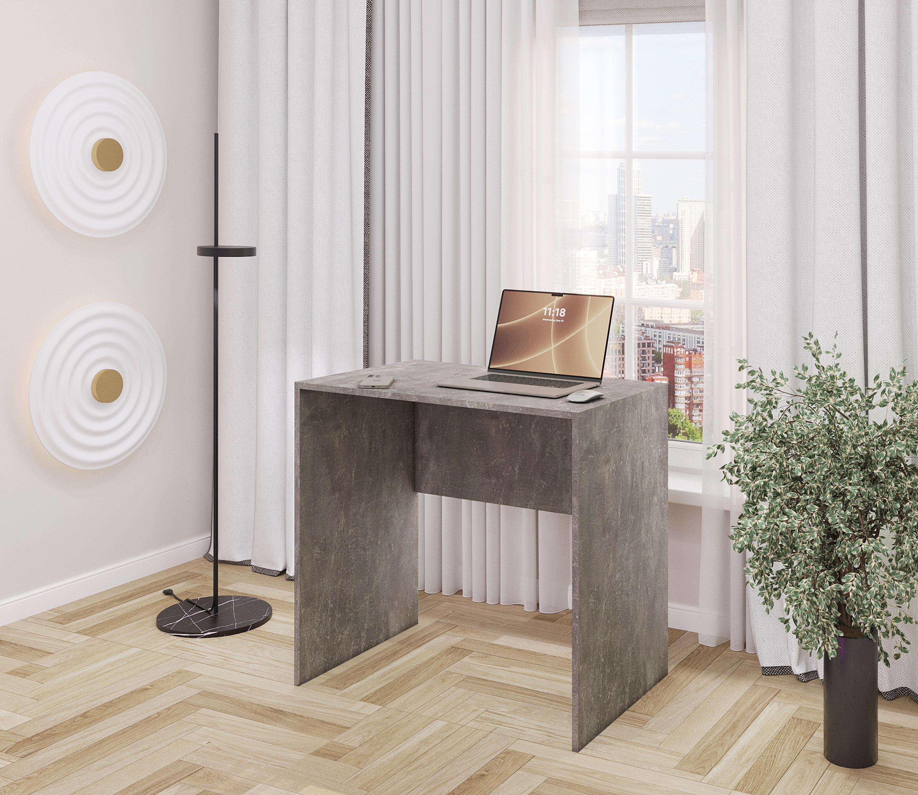 Письмовий стіл S-23 800x760x500 мм Бетон (sr25-s23-beton)